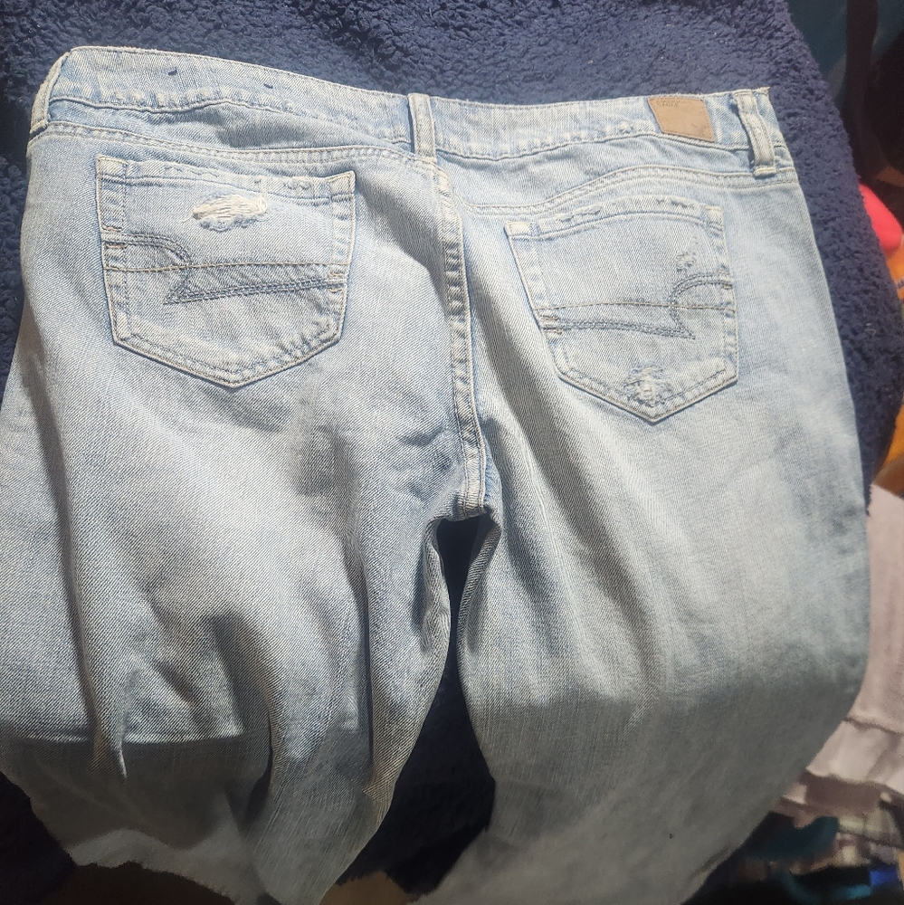 American Eagle Outfitters Light Blue Boot Cut Jeans